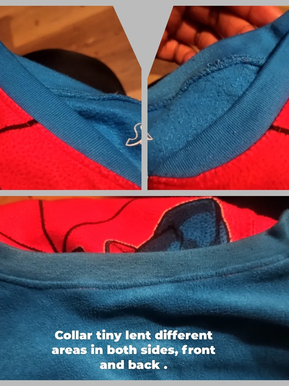 Marvel Spider-Man Big Face Graphic Fleece Red & Blue Kids One-Piece Onesie PJ